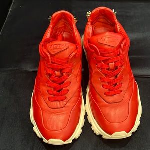 Red Valentino stud sneakers Women’s size 8